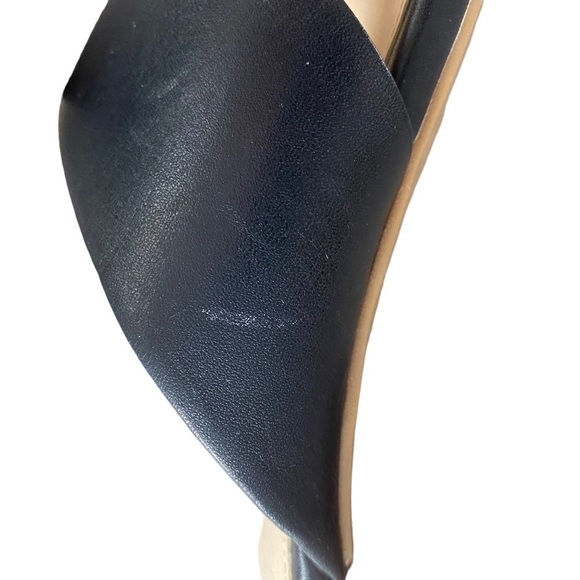 Cole Haan women’s leather block heel crisscross sandals black size 9B - Picture 14 of 15